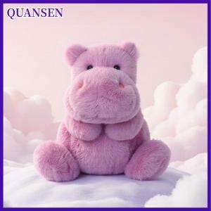 QUANSEN หมอนการ์ตูนรูปช้างน่ารัก1ชิ้นตุ๊กตาสัตว์ยัดไส้วัวนมน่ารักตุ๊กตาสัตว์ตุ๊กตาของเล่นเด็กของขวัญวันเกิด