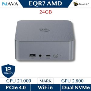Mini PC Beelink EQR7 Ryzen 7 7735U 24GB  32GB LPDDR5 (Ram không đổi) - Hiệu năng cao nhỏ gọn