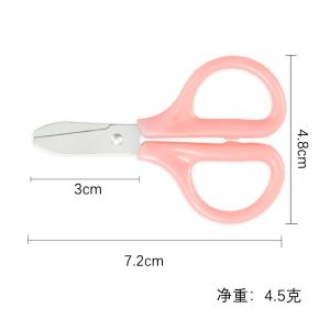 【JY】Mini Safety scissors children scissorshand scissors hand account tools stationery office supplies