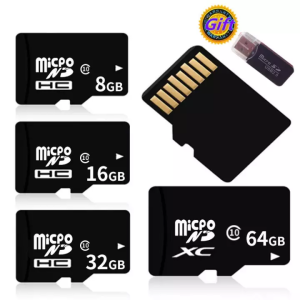 จัดส่งฟรี COD การ์ดหน่วยความจำ64Gb/16/32/128GB การ์ด Micro SD C10อะแดปเตอร์ TF โทรศัพท์ Android กล้อง Speaker