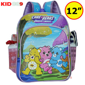 กระเป๋านักเรียน กระเป๋าเป้ล้อลากเด็ก กระเป๋าเป้สะพายหลัง กระเป๋าเด็ก 12 นิ้ว 14 นิ้ว 16 นิ้ว CARE BEARS ตุ๊กตาแคร์แบร์ รุ่น CB66