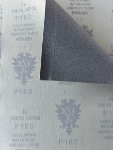 Giấy nhám nước Kovax mịn nhập khẩu từ Nhật. (xấp 100 tờ).