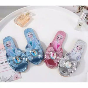 BEBIBONKIDSSTUF SANDAL ANAK PEREMPUAN IMPORT SENDAL FROZEN SLOP | SENDAL ANAK