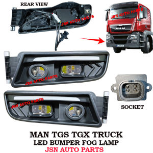 J106S25 24V LED FOG LAMP SET MAN TGS TGX TRUCK