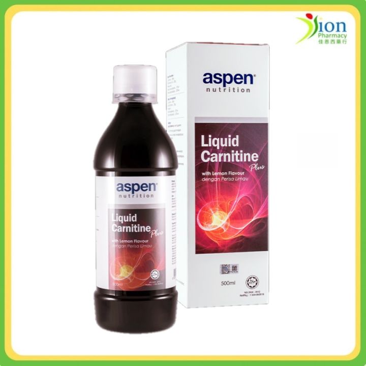 ASPEN NUTRITION LIQUID CARNITINE PLUS (WITH LEMON FLAVOUR) 500ML