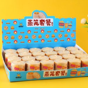 嘟嘟蚁-蒸笼套餐软糖 18克X24 盒装 DUDUYI-Fast Food Steamer Gummy 18Gx24 BOX