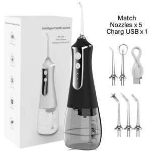 Cordless Water Flosser Tooth cleaner Dental Water Jet Oral Irrigator Floss Dental Water Jet Cords Tooth Pick DeDental Water Jet Oral Irrigator Floss Dental Water Jet Cords Tooth Pick Dental Health Whitening Clean