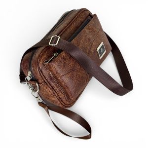 Clutch Bag Tas Selempang Bahu Kulit PU Polo Amstar Handbag Pria Wanita