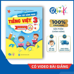 Sách - Bài Tập Hằng Ngày - Tiếng Việt Lớp 3 - Tập 1 - Kết Nối (Qbooks)