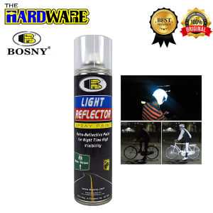 BOSNY Light Reflector Road Traffic Safety Signs Retro Night Motorcycles Aerosol Spray Paint(200cc / 200ml)