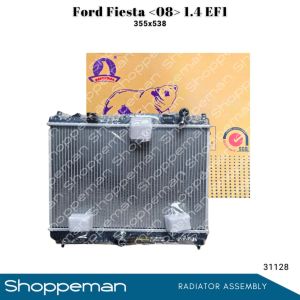 31128 FORD FIESTA 2008 1.4 ENGINE EF1 B-MAX 1.0 TURBO 2012 RADIATOR ASSEMBLY M/T 355x538x26mm PA26 1ROW 1768105