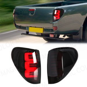 2Pcs LED Rear Tail Light For Mitsubishi L200 Triton Colt 2005-2016 Auto Brake Fog Lamp Daytime Turn Signal Car Accessories 12v