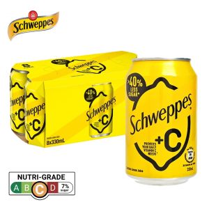 Schweppes Cream Soda / Cream Soda No Sugar / Grapefruit Sosa / +C Lemon Soda / Soda Water / Sparkling Water / Sparkling Water Lime 330ml 500ml 1250ml