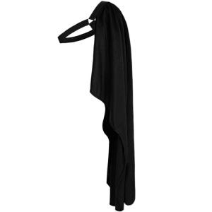 Halloween Medieval Half Shoulder Cloak With Adjustable Buckle Belt