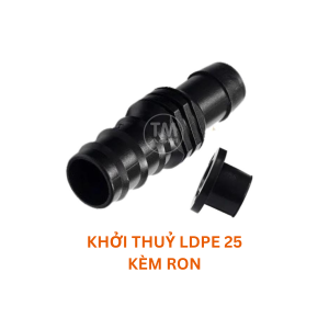20 Cái Phụ Kiện ống LDPE 25mm- van khoá co tê nối bít chuyên dùng trong hệ thống tưới cây tự động