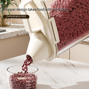 Rice Jar Japanese Style Insect-proof and Moisture-proof Rice Bucket Storage Good Sealing Performance