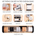 Xe Tập Đi Cao Cấp Chống Trượt Cho Bé, Xe Đẩy Tập Đi và Đứng Kiêm Bảng Bận Rộn Kích Thích Phát Triển Toàn Diện Trí Não và Thể Chất Cho Bé. 