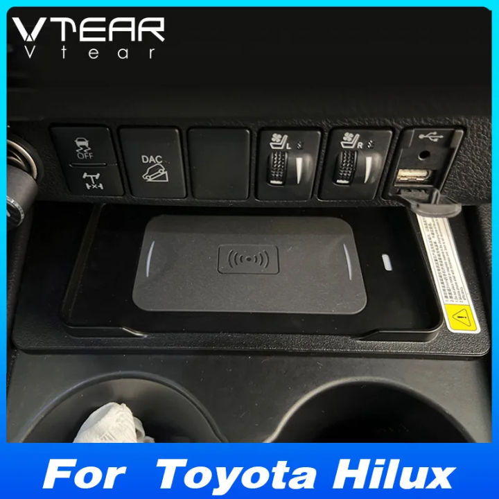 Wireless Charger Accessories Toyota for Fortuner 2.4G 2.4V 2.4V AWD