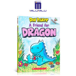 A Friend for Dragon: An Acorn Book (Dragon #1-#5) Paperback – Illustrated by Dav Pilkey Dog Man Original English Books