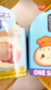 12 pcs Colored Mystery Mini Siopao Squishy Bun Toy Wholesale Paninda Lootbag Fillers
