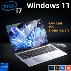 【3-Year-Warranty】NEW Laptop Gaming Computer Core i7 7500U 14.11080P IPS 12GB DDR4 512GB SSD for Gaming Office Student