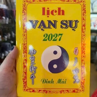 Lịch Vạn Sự Đinh Mùi 2027 - Bản chuẩn đẹp