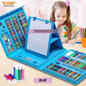 CRAYON 208 PCS / CRAYON WARNA WARNI / PENCIL WARNA / ALAT MENGGAMBAR SHENAR