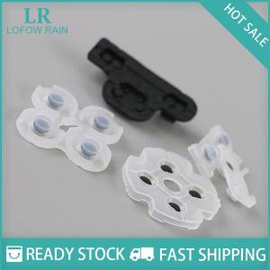 LF Wholesale✨Flash Sale ✨ ชุดปะเก็นปุ่มแผ่นยางนำไฟฟ้า5ชิ้น ล็อตสำหรับตัวควบคุม PS3