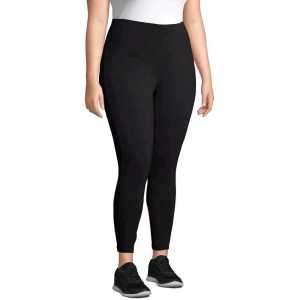 LEGGINGS MAKAPAL PLUS SIZE FULL LENGTH PLAIN BLACKWomenswear Comfort Fit Full Length Pants for Women