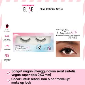 Bulu Mata Elise - FeatherLITE F13 - Natural Look/Super Ringan/Daily Use