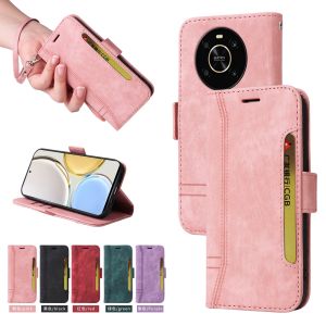 สำหรับ Huawei Honor X9 X8 X7 X6 / Honor X9A X8A กระเป๋าสตางค์หนังแม่เหล็กเคสโทรศัพท์พลิกช่องการ์ดเคสโทรศัพท์