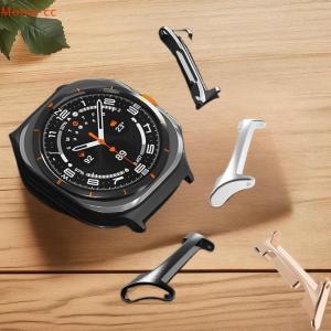 【Special price】🔥CC อะแดปเตอร์22มม. 1คู่สำหรับ Samsung Galaxy Watch 8สายนาฬิกาเชื่อมต่อสร้อยข้อมืออุปกรณ์เสริมสแตนเลส