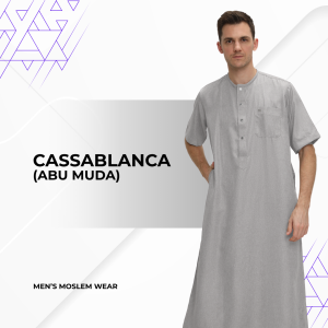 Gamis Pria Jubah Pria Dewasa Laki Laki Remaja Polos Bahan Katun Premium Lengan Panjang Pendek Manset Oblong