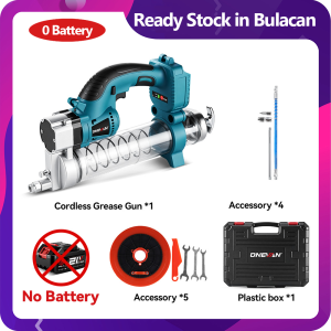 🔥Bulacan Stock🔥Brushless Electric Car Grease Machine 10000PSL 689Bar Cordless High Pressure Car Lubricating Oil Tool Car Maintenance Power Tool
