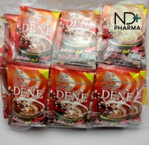 Coffee DENE Detoxs กาแฟดีแน่ ดีเน่ ดีท็อก แพ็ค 30 ซอง  กาแฟปรุงสำเร็จผสมไฟเบอร์และการ์ซิเนีย(แพ็ค)