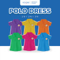 Kalale - Polo Dress Short Sleeved Dress Anak Perempuan Lengan Pendek Usia 1-3 Tahun. 