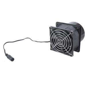 High Performances 80mm Ventilation Fan DC12V Cooling Fan Fume Smokes Extractor Fan Kit For Pet Houses And Kitchens