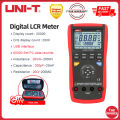 UNI-T LCR Meter Digital Multimeter UT611 UT612 Parallel Quality Factor/Loss/Phase Angle Inductance Capacitance Resistance Meter. 