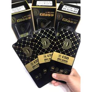 TEMPERED GLASS ANTI STATIC XIAOMI REDMI NOTE 14 4G / NOTE 14 5G / NOTE 13 5G / NOTE 13 PRO 5G / NOTE 12 PRO 4G / NOTE 12 PRO 5G / NOTE 9 / NOTE 10 PRO / NOTE 10 5G / NOTE 7 PRO TEMPERED GLASS FULL SCREEN PROTECTOR ESD ANTI STATIC TG ANTI GORES KACA