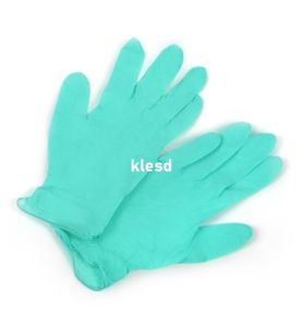 Nitrile Glove/100pcs per bag/ ESD CPS Nitrile or Latex Glove Powder free/ Sarung Tangan Getah/ Pink & Green