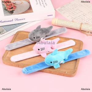 [COD] Abulaia Cute Plush Shark Wristband Stuffed Animal Slap Bracelet Slap Rings Slap Band Toy For Kids Party Favor Birthday Gift
