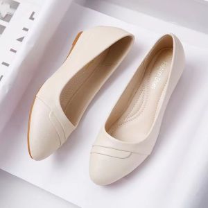 [Free Shipping] Soft-Soled Shallow-Toe Slip-On Flats For Women Perfect For Summer Casual Wear And Easy To Match With Any Outfit Lightweight And Comfortable