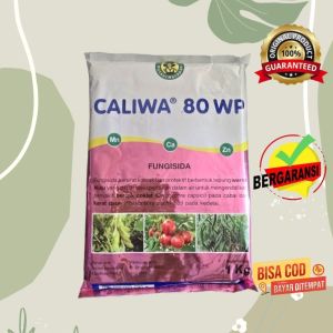 Caliwa 80 WP Fungisida Mancozeb untuk Mengendalikan Berbagai Penyakit Tanaman seperti Bercak Coklat Karat Daun dan Antraknosa