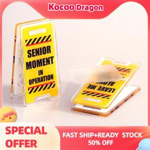 Kocoo ป้ายโต๊ะอะคริลิค ปล่อยให้ฉันอยู่คนเดียวฉันยุ่ง -ของตกแต่งสำนักงานที่น่าขบขันของขวัญสำหรับเพื่อนร่วมงานการตกแต่งห้องอเนกประสงค์