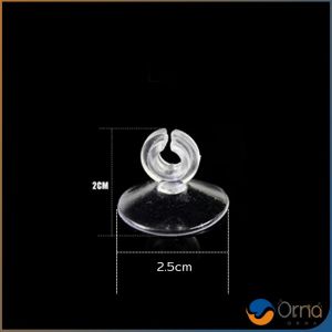 Orna ถ้วยดูดล๊อคสายตู้ปลา ตัวดูดกระจก สำหรับล๊อคท่อสายอากาศ Aquarium Suction Cup Clips