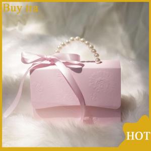[Buytra] Letterpress Printing Flower Candy Box Mini Packaging Bags Paper Box For Gift Set Box Small Gift Bags Wedding Favors Party Decor