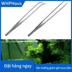 WHPHous Nhíp bể cá bằng thép không gỉ Kìm dụng cụ kẹp dụng cụ thủy sinh trồng cây bể cá