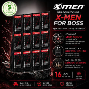 Dây Dầu Gội Xmen Cho Nam 12 Gói/14 Gói – Sạch Gàu Thơm Lâu Nam Tính