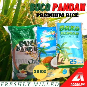 AP Buco Pandan Premium Rice Bagong Ani from Isabela Freshly Milled 25kg - agora.ph