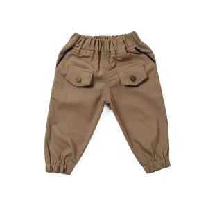 Jogercino Celana Chino Joger Bayi Laki Laki Newborn Warna Mocca 0-9 6-12 Bulan & 1-2 Tahun Model Terbaru Tutup Kancing Katun Twill Strech Combet Premium Tebal Lembut Melar Elastis Menyerap Keringat